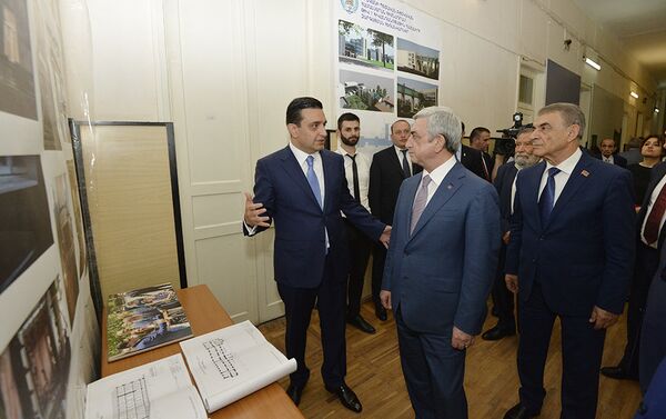 ՀՀ նախագահն այցելեց զինծառայողների վերականգնողական նոր ստեղծվող կենտրոն - Sputnik Արմենիա