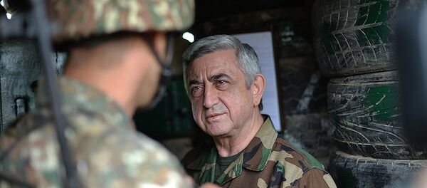 Серж Саргсян с рабочим визитом отбыл в Тавушский марз Серж Саргсян с рабочим визитом отбыл в Тавушский марз - Sputnik Армения