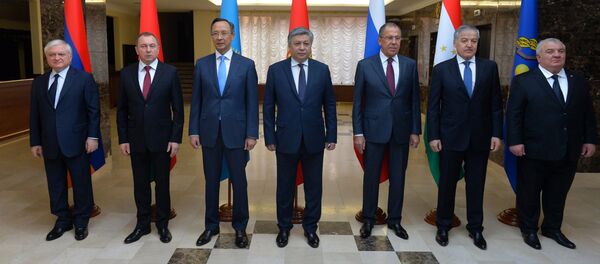 Главы МИД стран ОДКБ в Минске Главы МИД стран ОДКБ в Минске - Sputnik Արմենիա