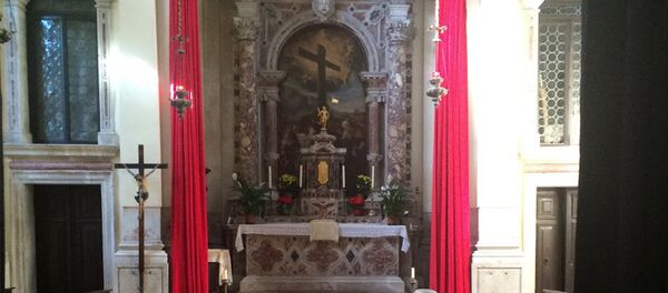 Армянская церковь Сурб Хач Айоц в Венеции Армянская церковь Сурб Хач Айоц в Венеции - Sputnik Արմենիա