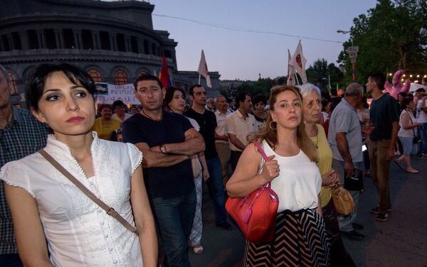 «Սասնա ծռերի» աջակիցների քայլերթը Երևանում - Sputnik Արմենիա
