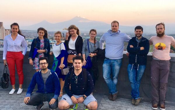 Масштабная молодежная программа по обмену опытом в Армении, финансируемая ЕС - Sputnik Армения