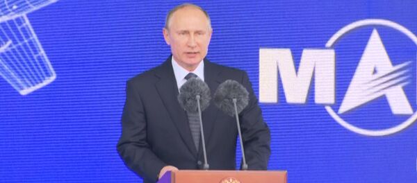 Путин выступил на авиасалоне МАКС-2017 - Sputnik Армения