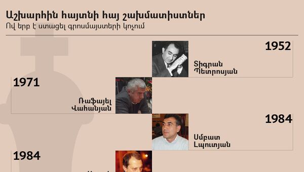 Աշխարհին հայտնի հայ շախմատիստներ - Sputnik Արմենիա