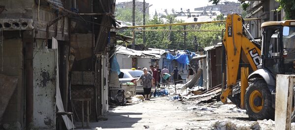 Рынок Фирдуси демонтировали - Sputnik Արմենիա