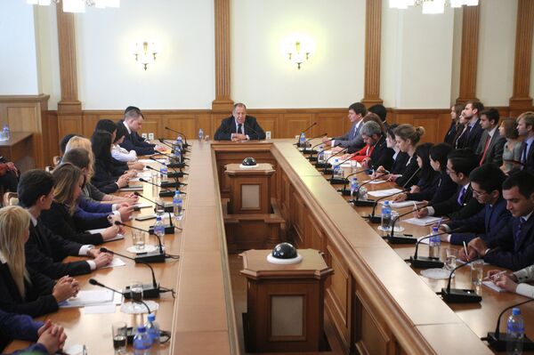 Форум молодых дипломатов в Москве - Sputnik Армения
