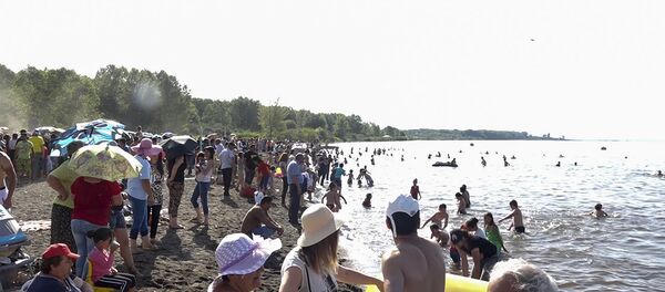 Վարդավառին ընդառաջ Սևանի ափին բացվեց ևս մեկ հանրային լողափ Վարդավառին ընդառաջ Սևանի ափին բացվեց ևս մեկ հանրային լողափ - Sputnik Արմենիա