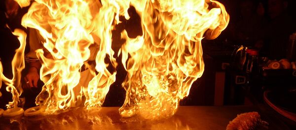 Еда, огонь, пожар Еда, огонь, пожар - Sputnik Արմենիա