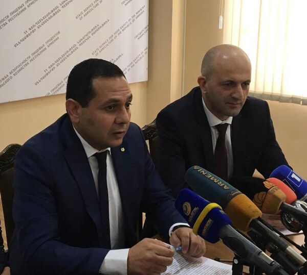 Пресс конференция сотрудников ГСБПП - Sputnik Армения