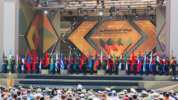 Виген Саргсян принял участие в церемонии открытия «Международных военных играх 2017 год» - Sputnik Արմենիա