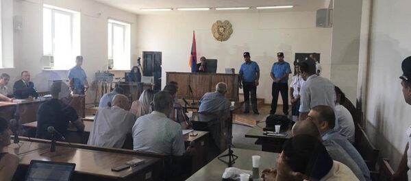 Судебное заседание группировки Сасна Црер - Sputnik Армения