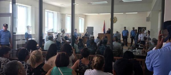 Судебное заседание группировки Сасна Црер. Архивное фото. - Sputnik Армения