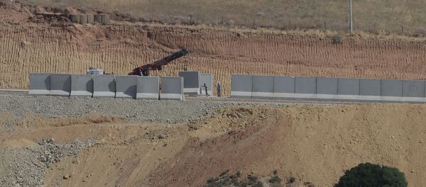 Турция строит стену на границе с Сирией - Sputnik Արմենիա