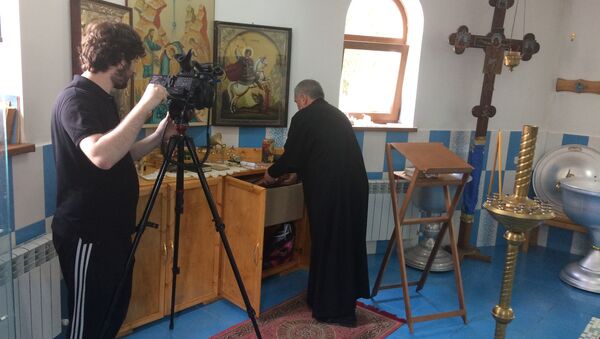 Съемки в Южной Осетии видеоматериалов о контактах алан и армян в эпоху раннего христианства - Sputnik Արմենիա