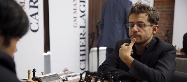 Шахматисты Хикару Накамура (США) и Левон Аронян (Армения) Шахматисты Хикару Накамура (США) и Левон Аронян (Армения) - Sputnik Армения