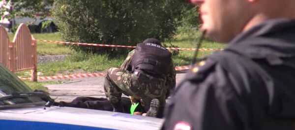 СПУТНИК_Сургут, полиция на месте ликвидации - Sputnik Армения