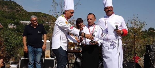 В армянском городе Ахтала состоялся Девятый фестиваль шашлыка В армянском городе Ахтала состоялся Девятый фестиваль шашлыка - Sputnik Արմենիա