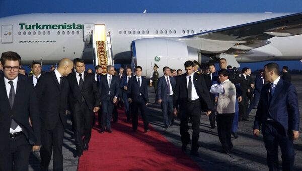 Президент Туркмении Гурбангулы Бердымухамедов прибыл в Армению - Sputnik Արմենիա