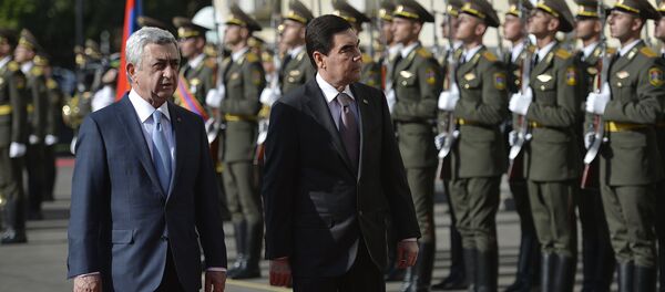 С официальным визитом в Армению прибудет Президент Туркменистана Гурбангулы Бердымухамедов - Sputnik Армения