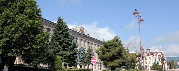 Резиденция Президента Республики Арцах. Город Степанакерт - Sputnik Армения