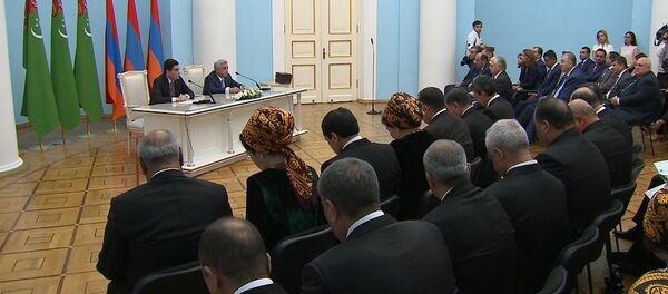 ՆԱԽԱԳԱՀԻ ՆՍՏԱՎԱՅՐՈՒՄ ՏԵՂԻ ԵՆ ՈՒՆԵՑԵԼ ՀԱՅ-ԹՈՒՐՔՄԵՆԱԿԱՆ ԲԱՐՁՐ ՄԱԿԱՐԴԱԿԻ ԲԱՆԱԿՑՈՒԹՅՈՒՆՆԵՐ ՆԱԽԱԳԱՀԻ ՆՍՏԱՎԱՅՐՈՒՄ ՏԵՂԻ ԵՆ ՈՒՆԵՑԵԼ ՀԱՅ-ԹՈՒՐՔՄԵՆԱԿԱՆ ԲԱՐՁՐ ՄԱԿԱՐԴԱԿԻ ԲԱՆԱԿՑՈՒԹՅՈՒՆՆԵՐ - Sputnik Արմենիա