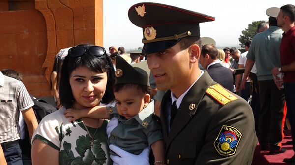 Семья лейтенанта Марата Геворгяна - Sputnik Արմենիա