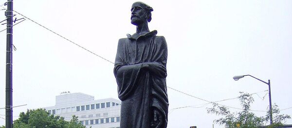 Памятник армянскому композитору Комитасу в Детройте - Sputnik Армения