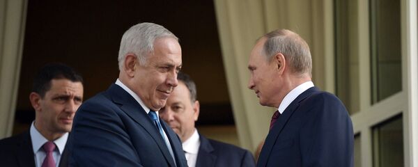 Президент РФ В. Путин и премьер-министр Израиля Б. Нетаньяху - Sputnik Армения