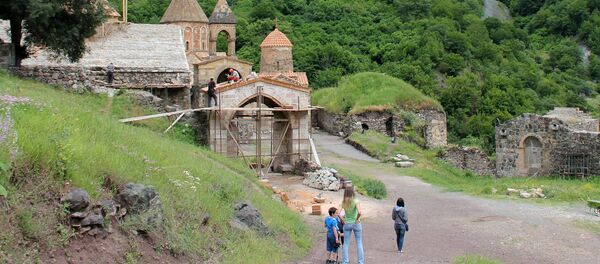 Реконструкция Дадиванка. Республика Арцах - Sputnik Армения