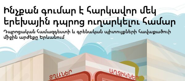 Ինչքա՞ն գումար է հարկավոր մեկ երեխային դպրոց ուղարկելու համար - Sputnik Արմենիա