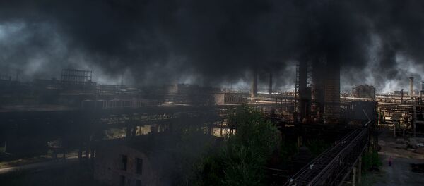 Пожар на заводе Наирит - Sputnik Армения