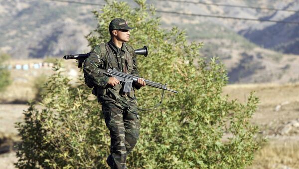 Турецкий солдат на границе - Sputnik Արմենիա