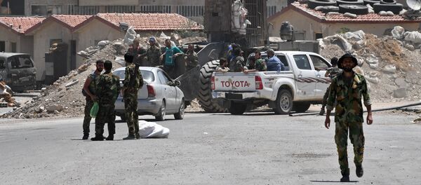 Ситуация в квартале Кабун в пригороде Дамаска - Sputnik Армения