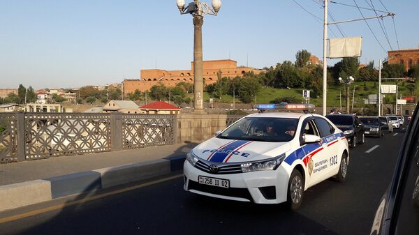 Машина дорожной полиции - Sputnik Армения
