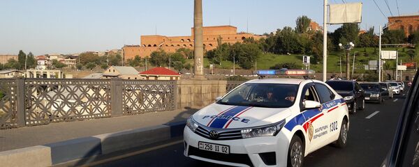 Машина дорожной полиции - Sputnik Армения