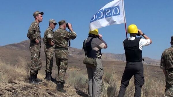 Мониторинг ОБСЕ на границе - Sputnik Армения