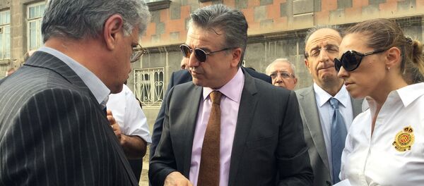 Карен Карапетян ознакомился со строительными работами улицы Руставели в Гюмри Карен Карапетян ознакомился со строительными работами улицы Руставели в Гюмри - Sputnik Армения