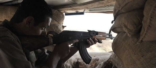 Вооруженные силы Иракского Курдистана в провинции Киркук в Ираке - Sputnik Армения