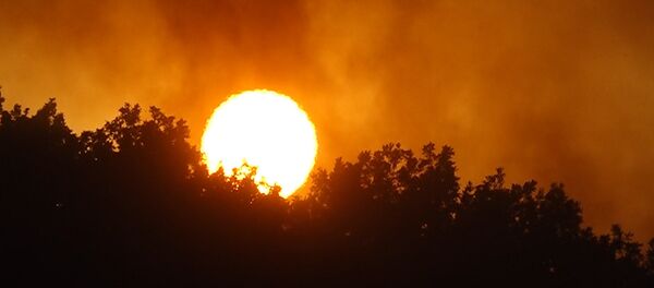 Пожар в Бюракане - Sputnik Армения