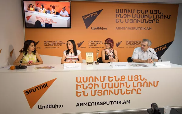 Пресс-конференция журнала Армения Туристическая Пресс-конференция журнала Армения Туристическая - Sputnik Армения