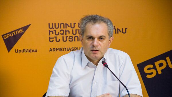 Пресс-конференция журнала Армения Туристическая Рубен Пашинян - Sputnik Армения
