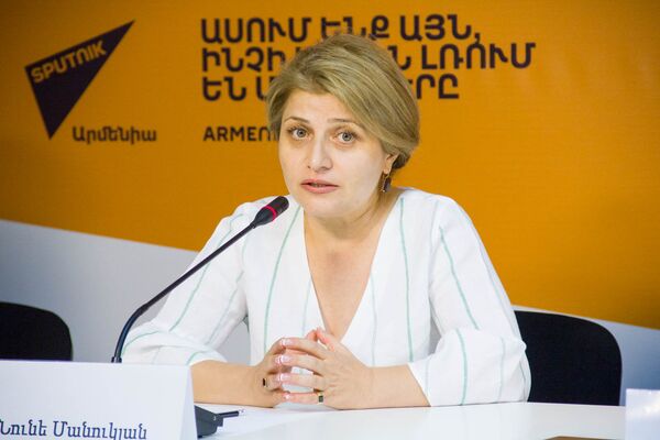 Пресс-конференция: фестивальный туризм в Армении, Нуне Манукян - Sputnik Армения