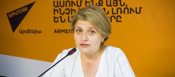 Пресс-конференция: фестивальный туризм в Армении, Нуне Манукян - Sputnik Армения