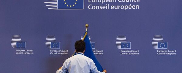 Брюссель, флаг Евросоюза - Sputnik Армения