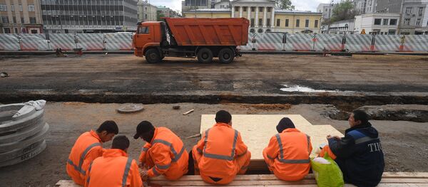 Реконструкция Садового кольца Москвы - Sputnik Արմենիա
