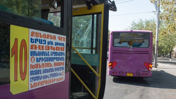 ДТП с участием автобусов в Ереване - Sputnik Արմենիա