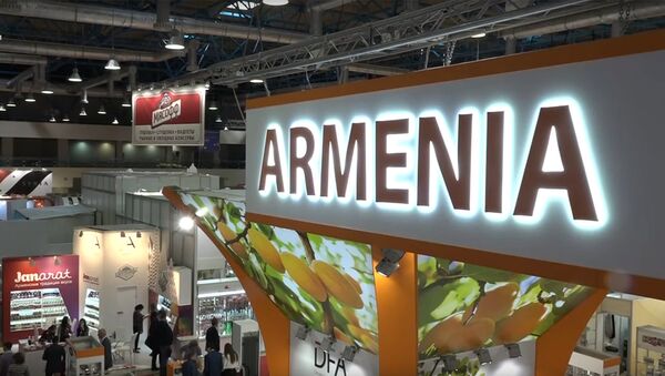 Павильон Армении на продовольственной выставке WorldFood Moscow - Sputnik Արմենիա
