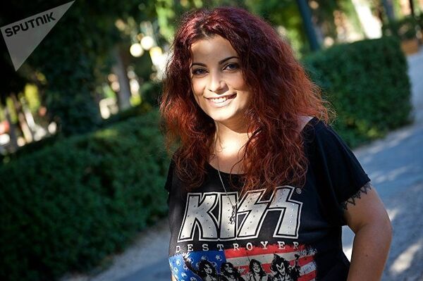 Певица Надин Захарян - Sputnik Армения