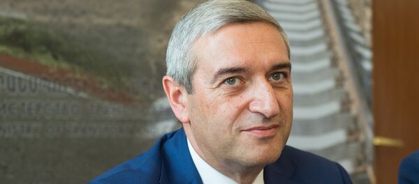 Пресс-конференция, посвященная предстоящему X ежегодному форуму высоких технологий АрмТеК. Ваан Мартиросян - Sputnik Արմենիա