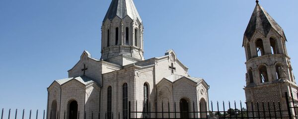Церковь Казанчецоц, Республика Арцах Церковь Казанчецоц, Республика Арцах - Sputnik Армения